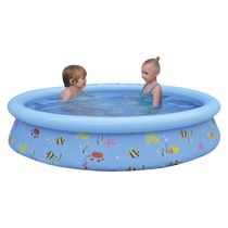 Piscina Inflável - 1000L - Fundo do Mar - Azul - Bel Fix