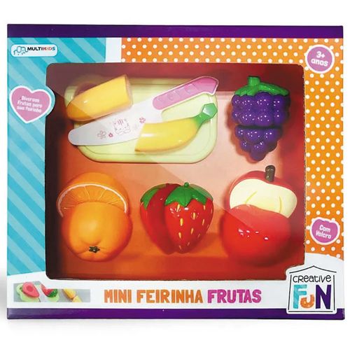 Acessórios de Casinha - Mini Frutas - Creative Fun - Multikids