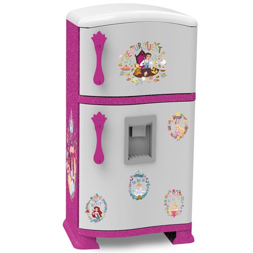 Brincadeira de Casinha - Refrigerador Pop - Disney - Princesas - 51 Cm - Xalingo