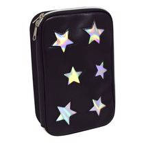 Estojo Case - 16x20 Cm - Big Stars - Preto - DAC