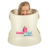 Banheira Babytub Ofurô - 1 a 6 Anos - Pérola - Baby Tub