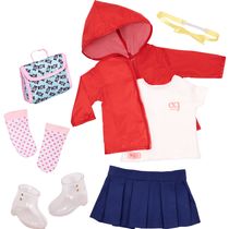 Acessórios de Bonecas - Our Generation - Uniforme Escolar com Capa