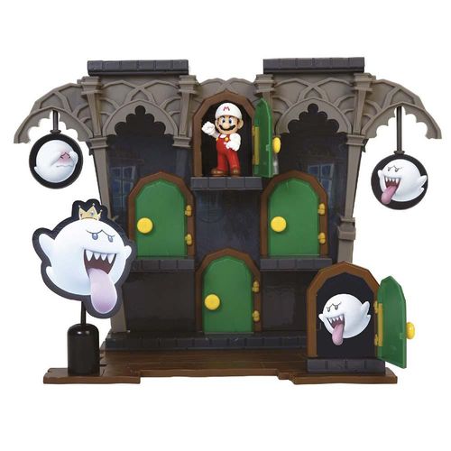 Playset - Super Mario - Deluxe Boo Mansion Playset - Candide