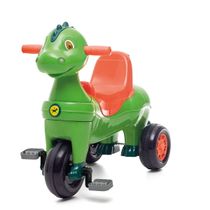 Triciclo - Pedal - Calesita - Dino - Verde