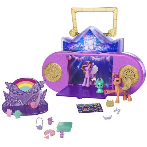 Conjunto de Mini Figuras e Acessórios - My Little Pony - Melodia Musical - Hasbro