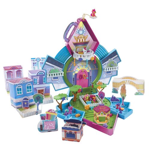Playset com Acessórios - My Little Pony - Mini World Magic - Épica Mini Crystal Brighthouse - Hasbro