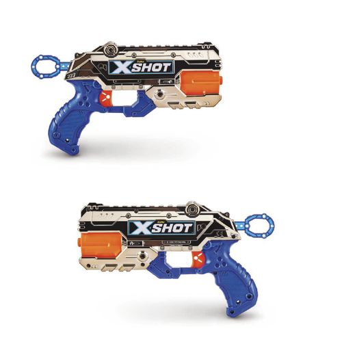 Lançador de Dardos - Zuru X Shot - 2x Reflex 6 - 16 Dardos - Candide