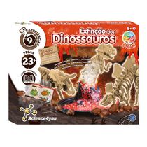 Conjunto de Atividades - Extinção dos Dinossauros - Science4you - New Toys
