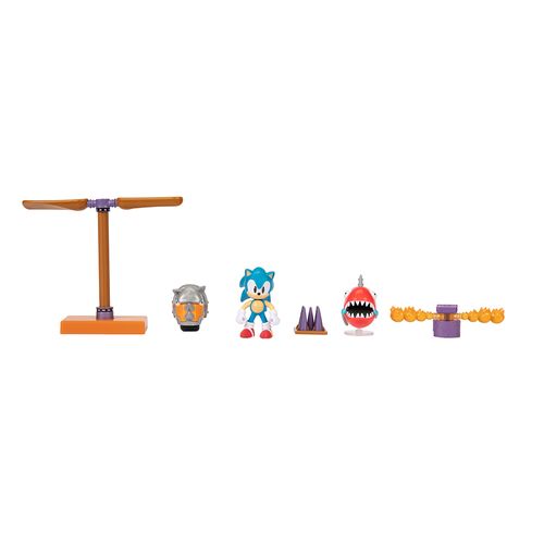 Conjunto - Diorama Set Wave 2 e Mini Figuras - Sonic - Candide