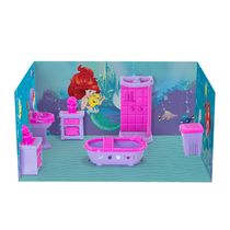 Playset – Princesas Disney – Mini Banheiro – Mielle Brinquedos