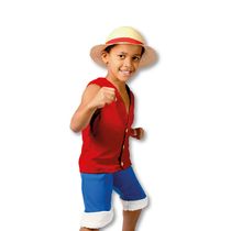 Fantasia - Luffy One Piece M - Vermelho - Novabrink