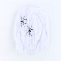 Acessório Decorativo - Teia De Aranha Branca - Cromus