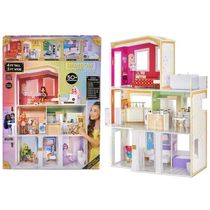 Playset - Rainbow High - Casa de Madeira - Mga