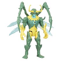 Figura de ação - Marvel - Mech Strike - Loki - Monster Hunters - Verde - 15 cm - Hasbro