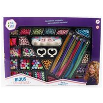 Conjunto de Artesanato - Bijus Criativas - Fanfun