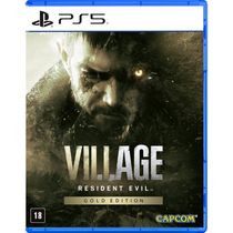 Jogo PS5 - Playstation - Resident Evil Village - Gold Edition - Azul - Solutions 2 Go