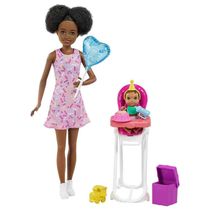 Boneca Articulada - Barbie - Skipper - Babá Aniversário - 32 cm - Mattel