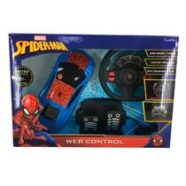 Carrinho de Controle Remoto - Disney - Marvel - Homem Aranha - Web Control - Candide