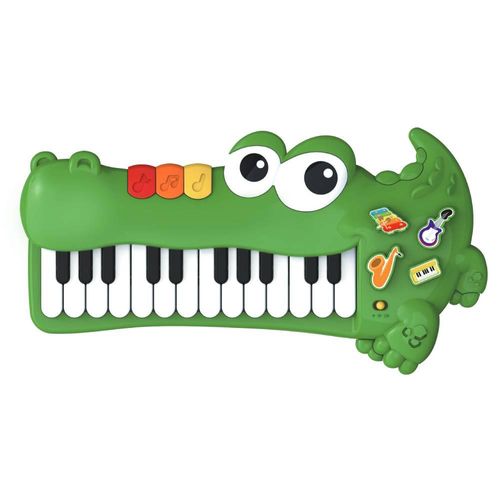 Teclado Musical - Crocodilo - Minimi
