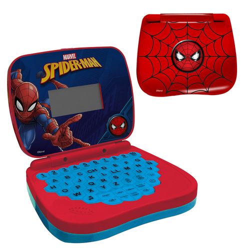 Laptop de Atividades - Bilíngue - Disney - Marvel - Spider-Man - Candide