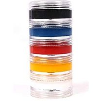 Pintura Facial Glitter em Gel - 5 cores Sortida