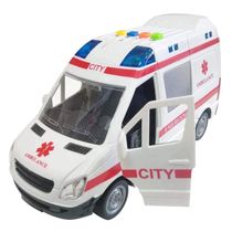 Mini Veículo - 1:16 - Ambulância - Resgate - Shiny Toys