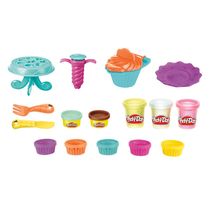 Conjunto Massas De Modelar - Play-Doh Kitchen Creations - Cupcakes - 05 Potes - Hasbro