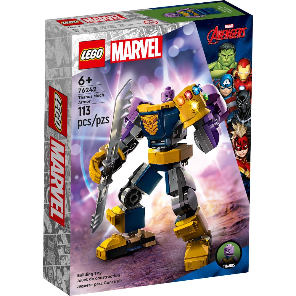 Lego Marvel 76241 Hulk Mech Armor 138 Peças - Ri Happy