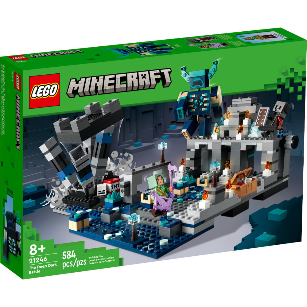 Lego Minecraft - A Casa do Axolotl 21247 - Vila Toys