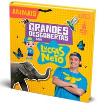 Livro Infantil - Grandes Descobertas com Luccas Neto - Animais - Catavento