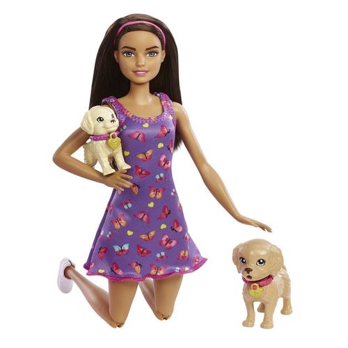 Boneca Acessórios - Barbie - Adoção De Filhotes - Mattel