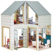 Casa de Bonecas com 14 Acessórios e Cômodos Customizáveis para Crianças de 3 Anos a 8 Anos, LITTLE TIKES 661419EUC, Bra...