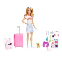 Conjunto Boneca E Acessórios - Barbie - Viajante - Mattel