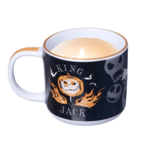 Caneca Vela Decorativa Jack Skellington Estranho Mundo Jack