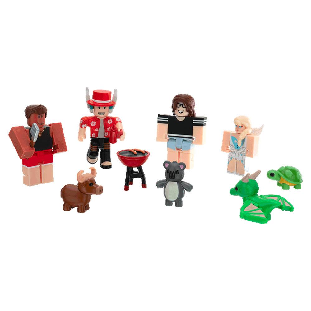 Conjunto Boneco De Ação Roblox - Miniatura Pacote Figuras Robô Blox