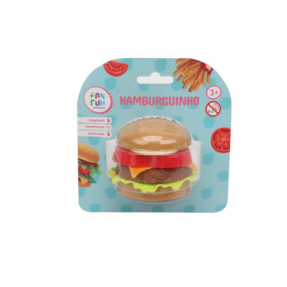 Kit Lanchonete Hamburguer Infantil Brinquedo - Mini Kitchen - Shop