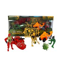 DNS SET DINOSSAUROS COM VEICULO