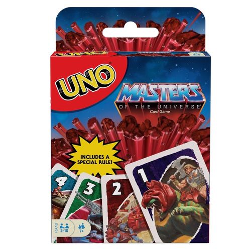 Jogo de Cartas - Uno Masters Of The Universe - Mattel
