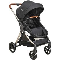 Carrinho de Bebe Berço Passeio Moises Kiddo Speedy Preto