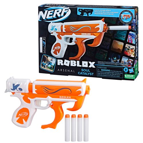 Lançador Nerf Elite 2.0 Tetrad Qs-4, Lança 4 Dardos ao Mesmo Tempo - F