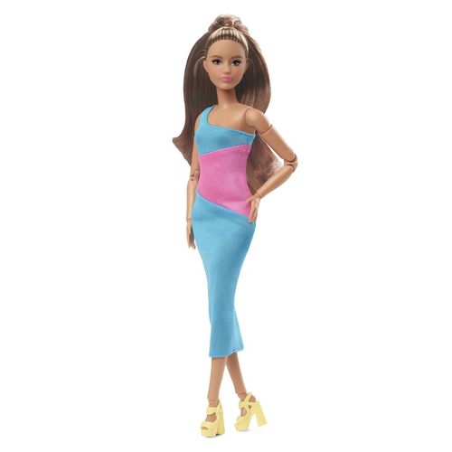 Boneca Articulada - Barbie Signature Looks - Moda Vestido - Mattel