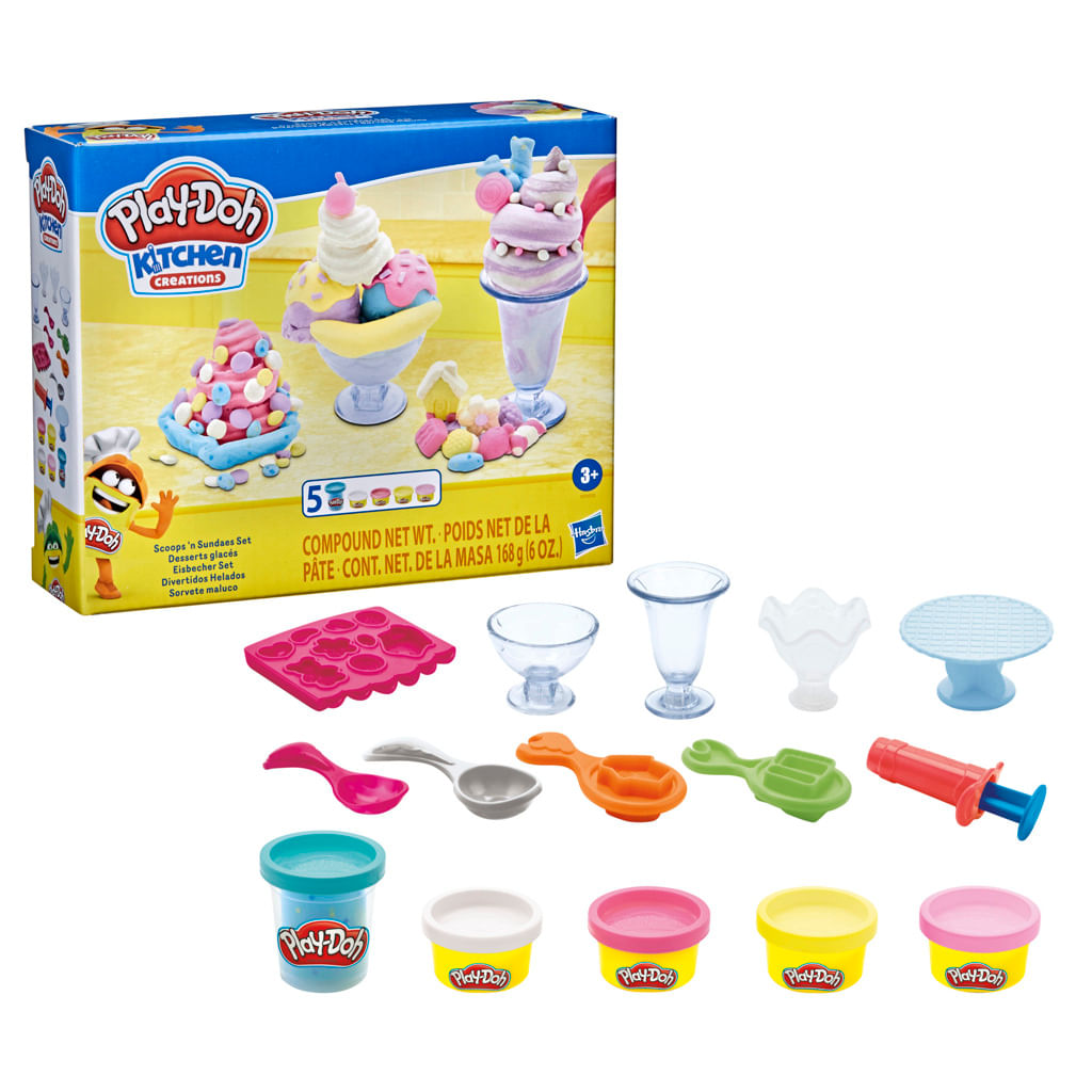 Massinha de Modelar Kitchen Criations Bolos Divertidos Play-Doh