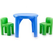 Mesa de Atividades com 2 Cadeiras para Crianças de 1 a 6 Anos, Little Tikes