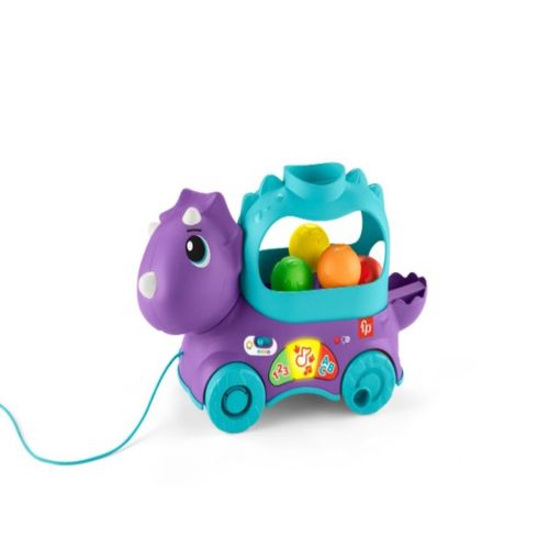 Carrinho Para Bebê - Fisher-Price - Dino Bolinhas Divertidas - Azul - Mattel
