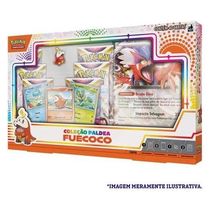 Pokémon Box Coleção Paldea Fuecoc