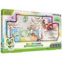 Pokémon Box Coleção Paldea Sprigatito