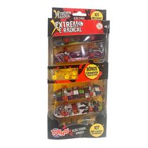 Kit Com 4 States De Dedo - Extremo radical - Toyng