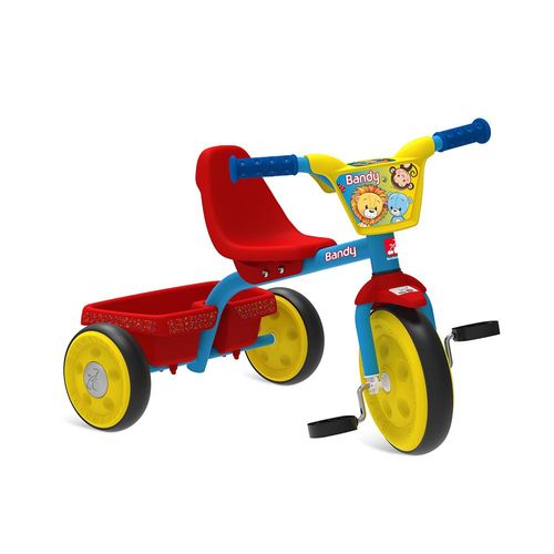Triciclo - Bandy - Bandeirante - Vermelho e Azul