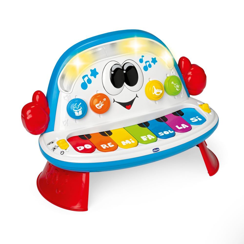 Piano Musical Animal Rosa Brinquedo Sonoro InfantilBrinquedosBambalalão  Brinquedos Educativos