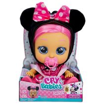 Boneca Cry Babies Dressy - Minnie - Rosa - Multikids